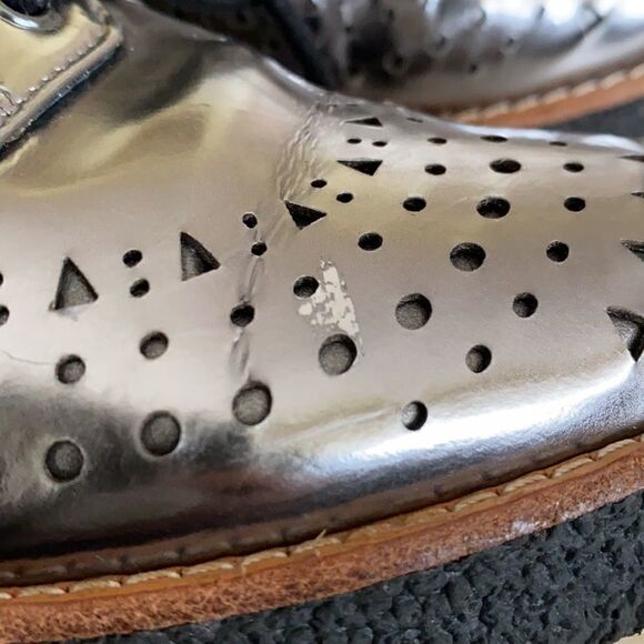 Rebecca Minkoff Pandora Laser Cut Leather Oxfords - Picture 14 of 14